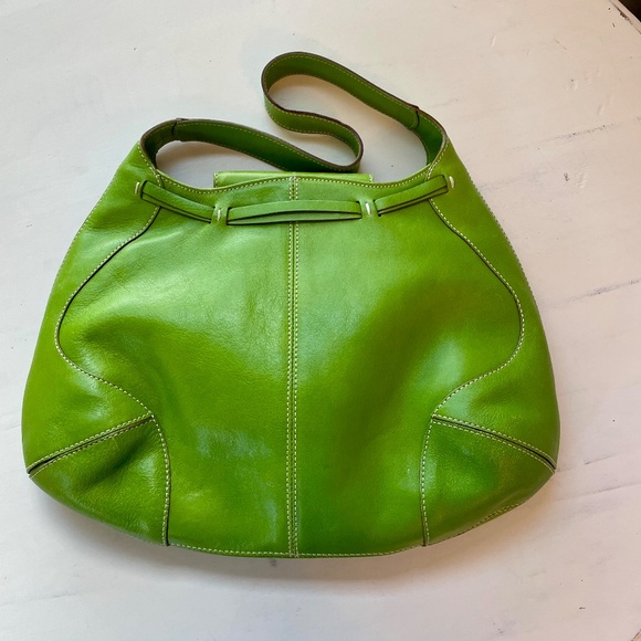 Rare Vintage kate spade Kelly Green handbag - Picture 3 of 13